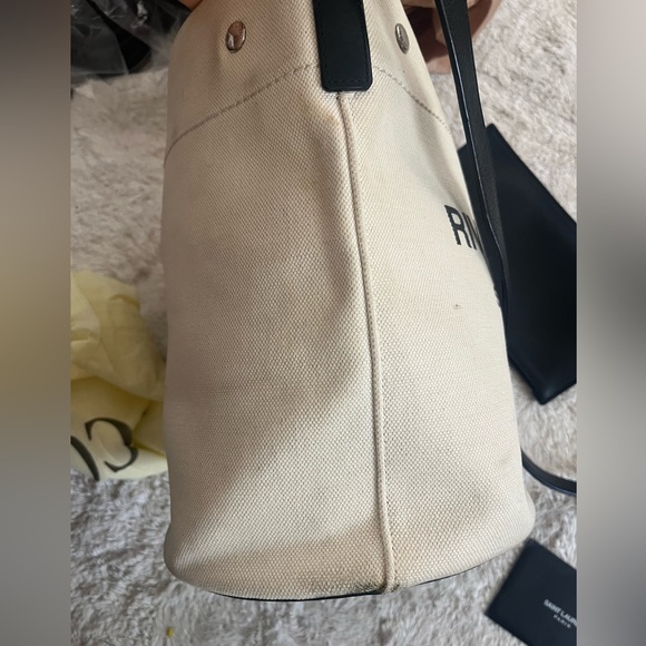 YSL/Saint Laurent Rive Gauche bucket bag w/pochette - Picture 9 of 14